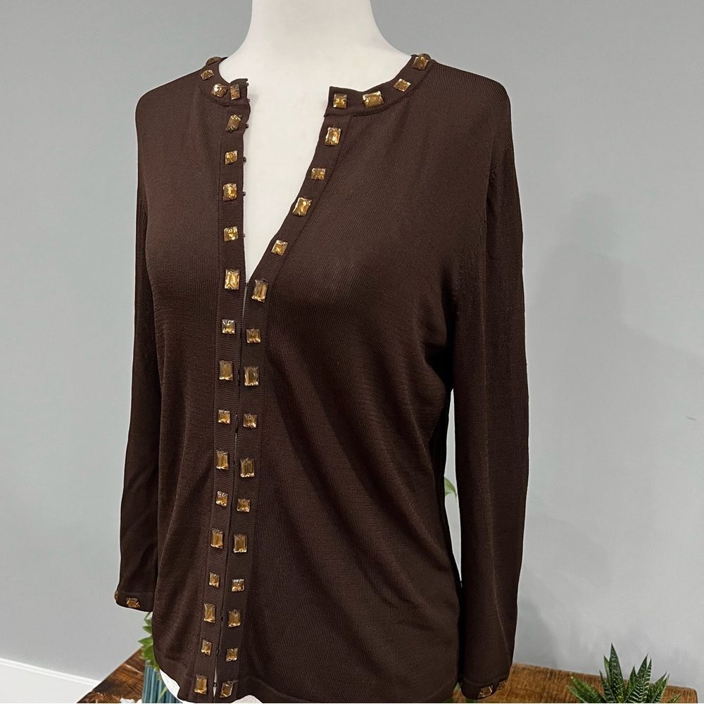 Jones New York Signature Button Up - Picture 4 of 10
